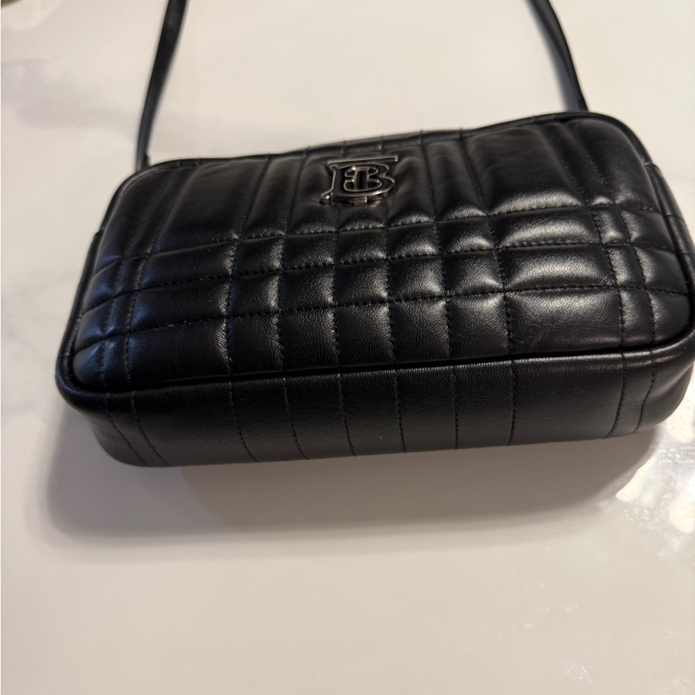 Black Quilted Leather Bag